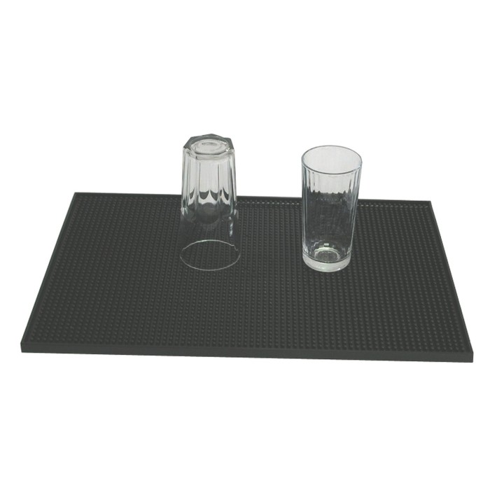 ΣΕΡΒΙΣ MAT ΜΑΥΡΟ 45*30 εκ PVC