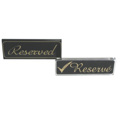 ΠΙΝΑΚΙΔΑ Reserved 5,5*15 εκ