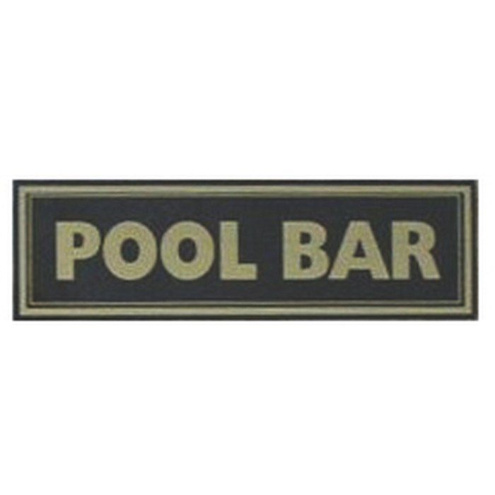 ΠΙΝΑΚΙΔΑ 20*6 εκ POOL BAR