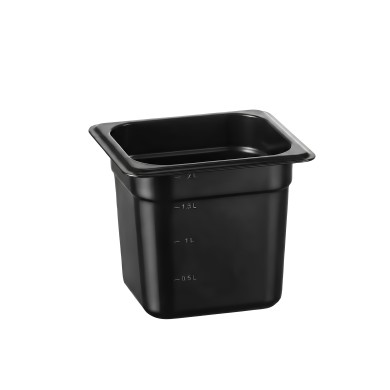 ΔΟΧΕΙΟ Abs ΜΑΥΡΟ 17,6*16,2 εκ 1/6-150
