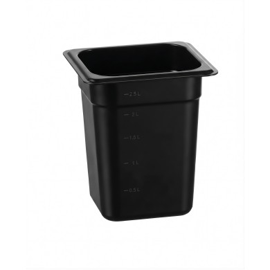 ΔΟΧΕΙΟ pc ΜΑΥΡΟ 17,6*16,2 εκ 1/6-200