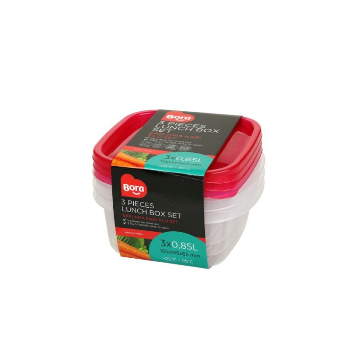 ΦΑΓΗΤΟΔΟΧΕΙΟ 3 τμχ 0,85 lt