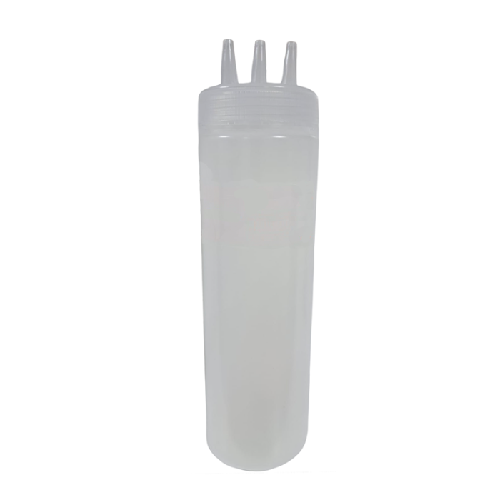 ΜΠΟΥΚΑΛΙ ΣΧΕΔΙΑΣΜΟΥ 3πλής ΡΟΗΣ ΔΙΑΦΑΝΟ 700 ml