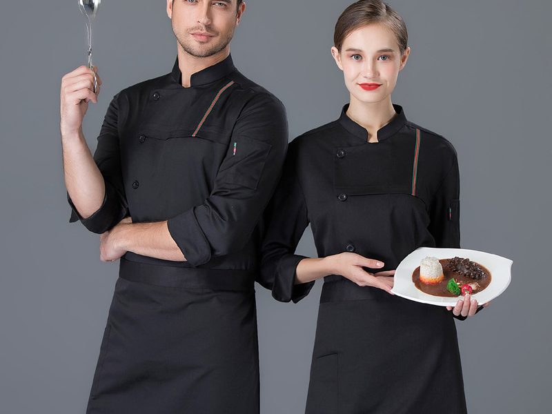 Breathable-Single-breasted-Chef-Uniform-Long-Sleeve-Hotel-Food-Service-Kitchen-Cooking-Jacket-Unisex-Restaurant-Work